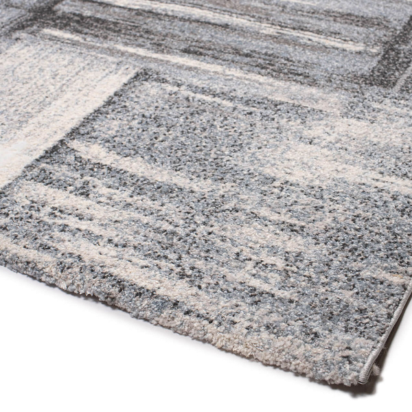 Χαλί Διαδρόμου (80x150) Βιοκαρπέτ Alva 3568A/78 Blue L.Grey