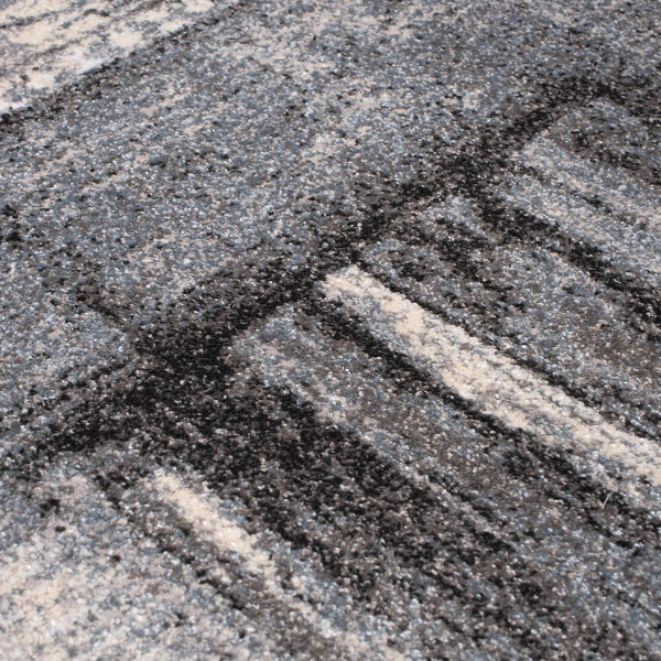 Χαλί Διαδρόμου (80x150) Βιοκαρπέτ Alva 3568A/78 Blue L.Grey