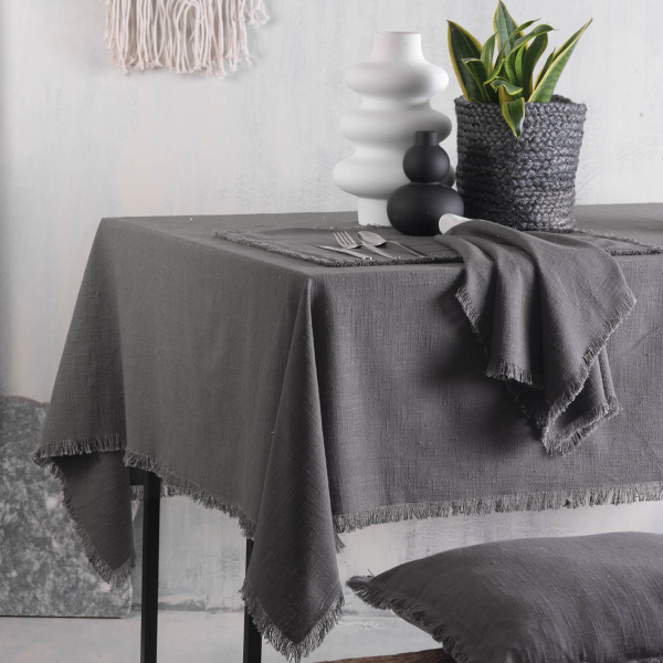 Τραπεζομάντηλο (170x270) Rythmos Merit Grey