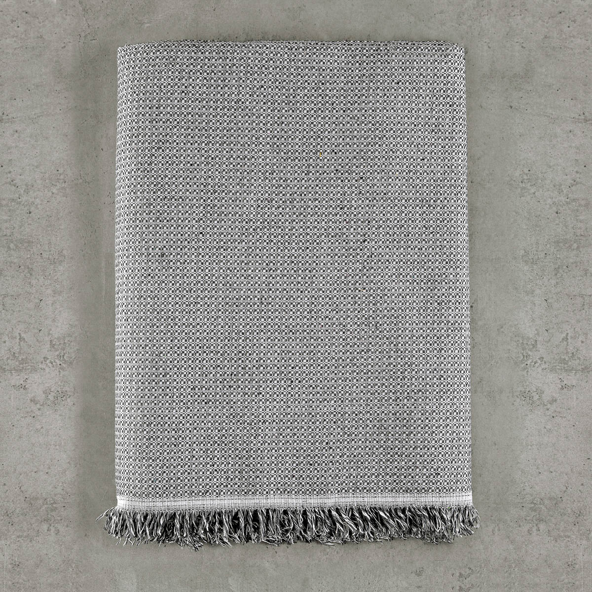 Ριχτάρι Καναπέ Διθέσιου (180X240) Rythmos Luna Dark Grey Home Λευκά Είδη Σαλονιού Ριχτάρια Spitishop