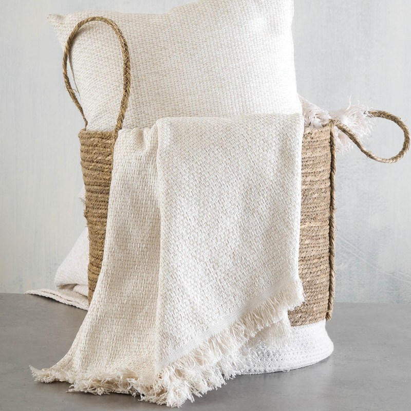 Ριχτάρι Καναπέ Διθέσιου (180x240) Rythmos Rowen Ecru