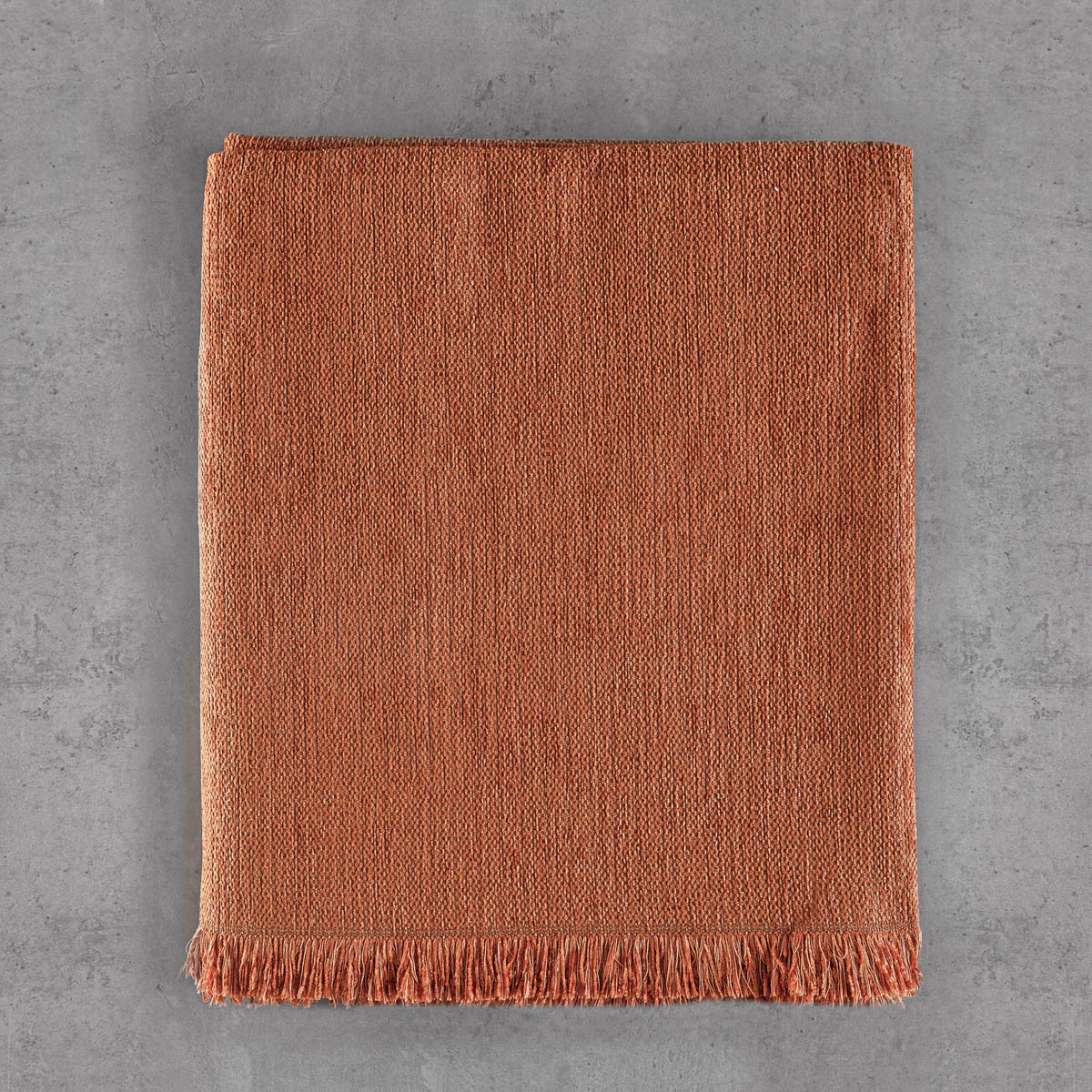 Ριχτάρι Καναπέ Διθέσιου (180X240) Rythmos Essie Terracotta Home Λευκά Είδη Σαλονιού Ριχτάρια Spitishop