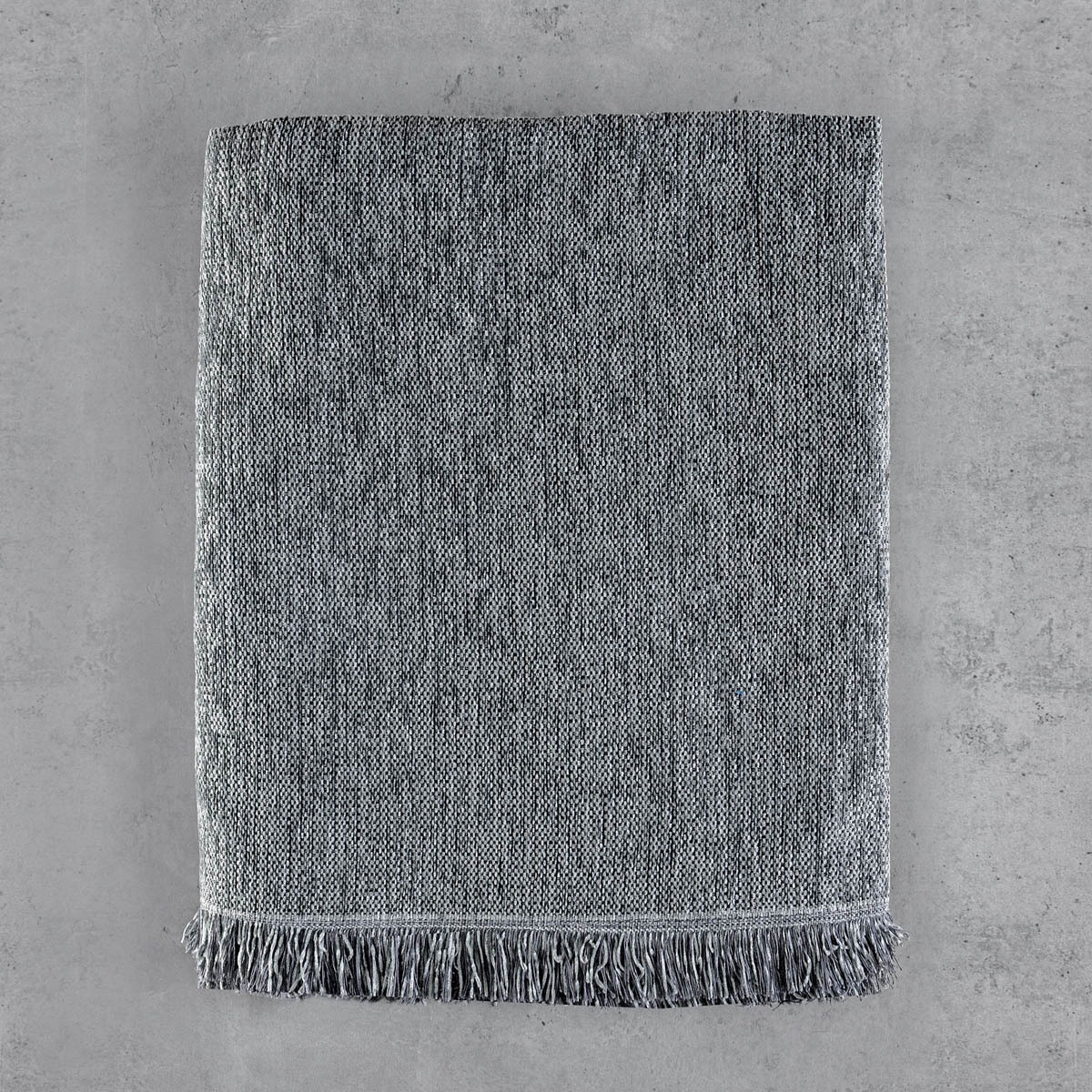 Ριχτάρι Καναπέ Διθέσιου (180X240) Rythmos Essie Dark Grey Home Λευκά Είδη Σαλονιού Ριχτάρια Spitishop