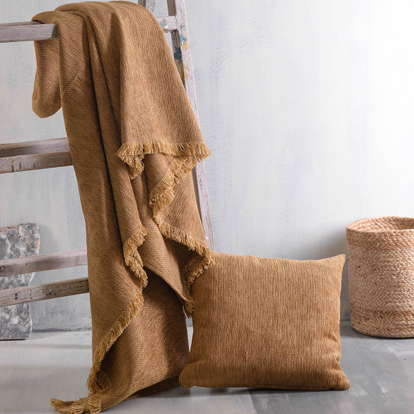 Ριχτάρι Καναπέ Τετραθέσιου (180x330) Rythmos Essie Ochra