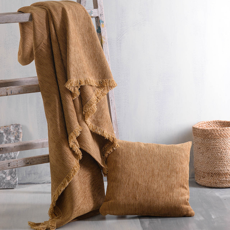 Ριχτάρι Καναπέ Τετραθέσιου (180x330) Rythmos Essie Ochra