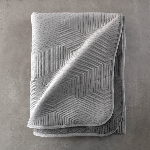 Ριχτάρι Πολυθρόνας Βελουτέ (160x180) Rythmos Selma Grey