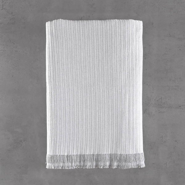 Ριχτάρι Τετραθέσιου Καναπέ (180x330) Rythmos Lines Light Grey