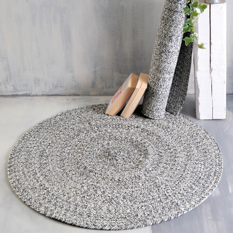 Στρογγυλό Χαλί All Season (Φ120) Rythmos Almira Grey