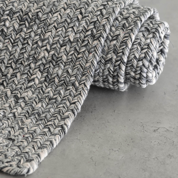 Στρογγυλό Χαλί All Season (Φ120) Rythmos Almira Grey