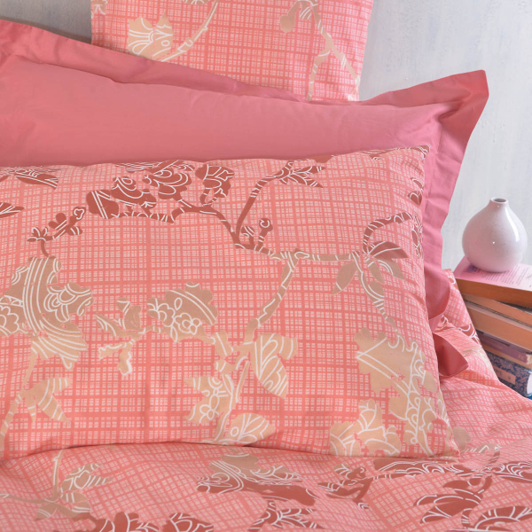 Σεντόνια Υπέρδιπλα (Σετ) Rythmos Next Doca Pink