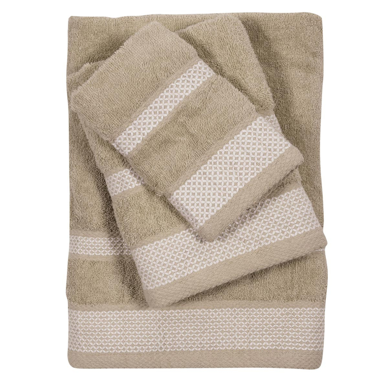 Πετσέτες Μπάνιου (Σετ 3τμχ) Das Home Best 0649 480gsm