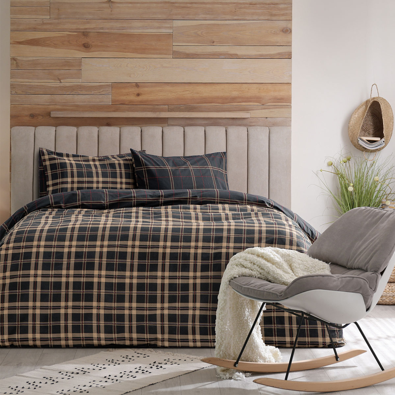 Σεντόνια Μονά (Σετ) Kocoon Olivia Beige