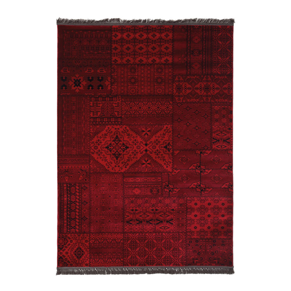Χαλί (133×190) Royal Carpet Afgan 7675A D.Red