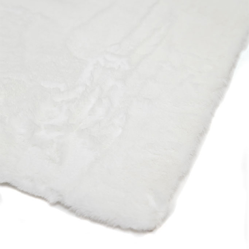 Χαλί Διαδρόμου Γούνινο (67X140) Royal Carpet Bunny Rabbit White Home Χαλιά Διάδρομοι Spitishop