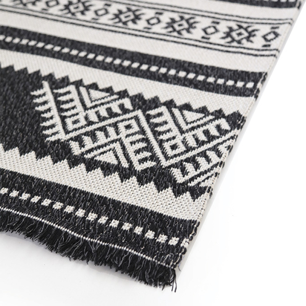 Χαλί All Season (127x190) Royal Carpet Casa Cotton 22095 Black