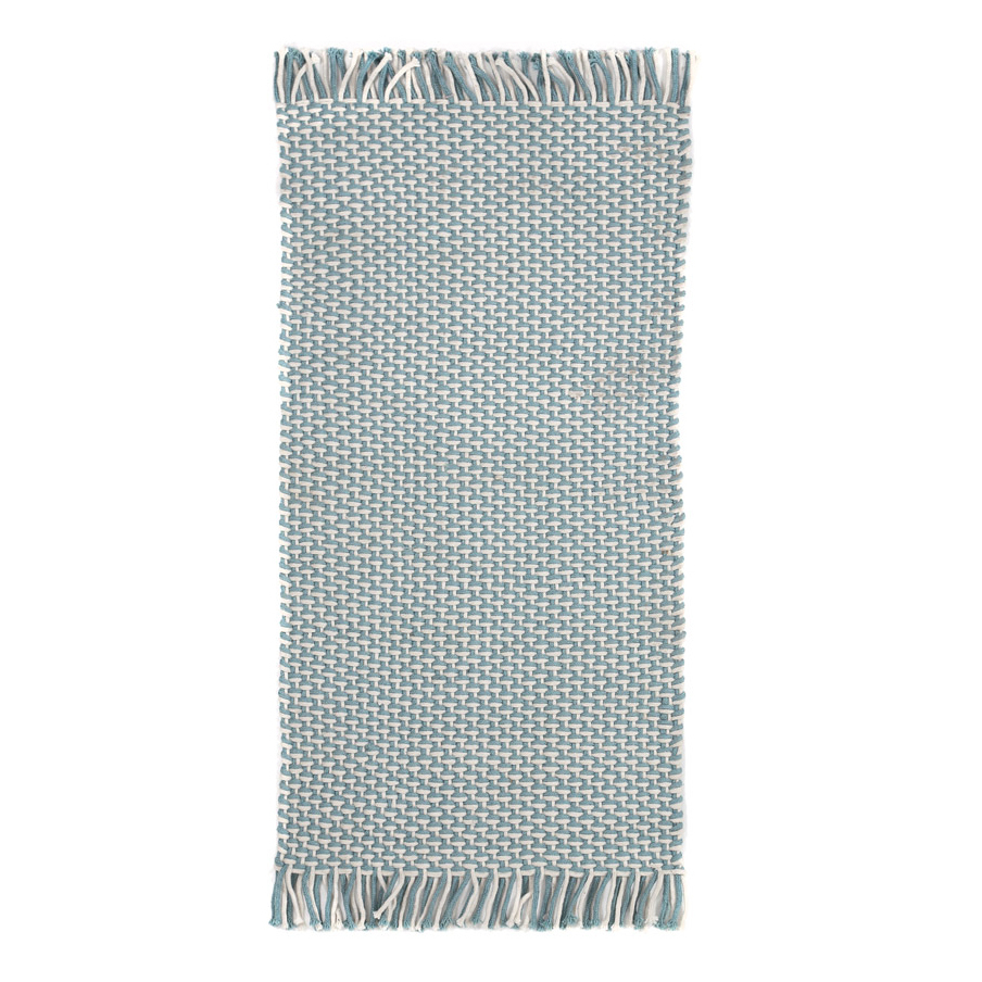 Χαλί Διαδρόμου (70×140) Royal Carpets Duppis OD-2 White Blue