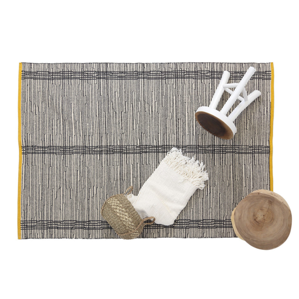 Χαλί All Season 2 Όψεων (130x190) Royal Carpet Urban Cotton Kilim Marshmallow Gold