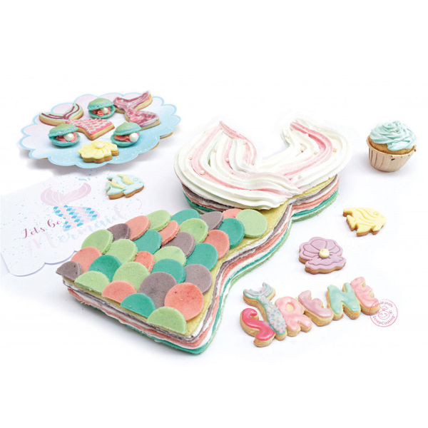 Τσέρκι Ζαχαροπλαστικής (35x21) Scrap Cooking Γοργόνα SCC-1994