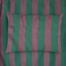 Μαξιλαροθήκη (50×70) Dimcol Stripes 156 Green/Antique
