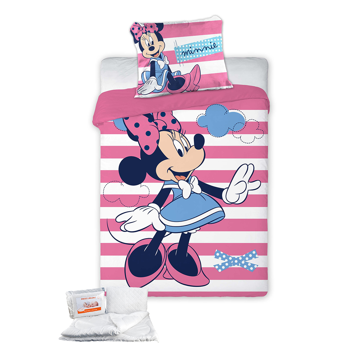 Σετ Κούνιας 4τμχ Dimcol Disney Minnie 580 225289