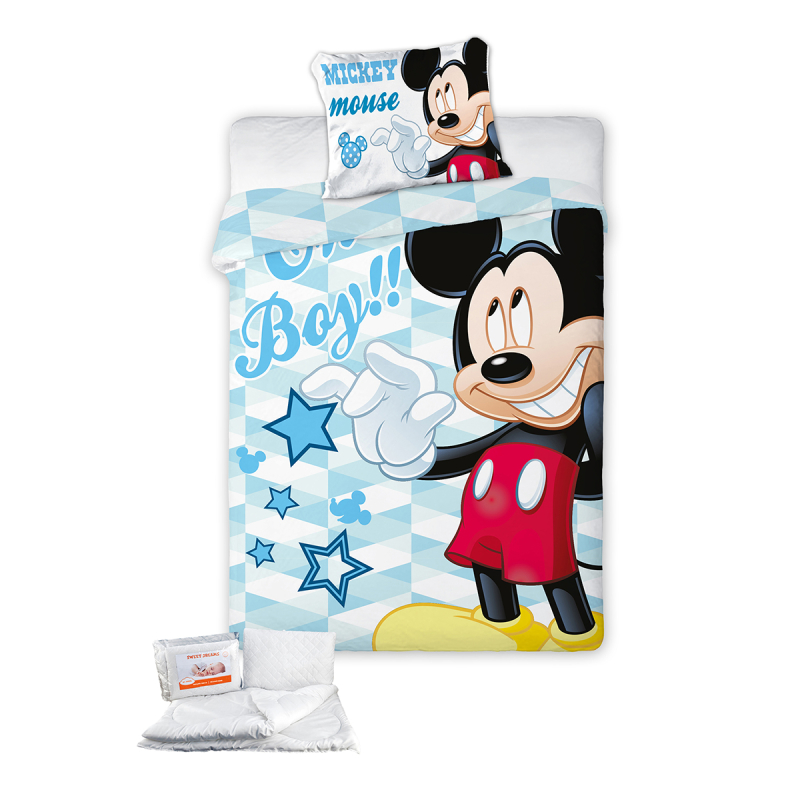 Σετ Κούνιας 4τμχ Dimcol Disney Mickey 582