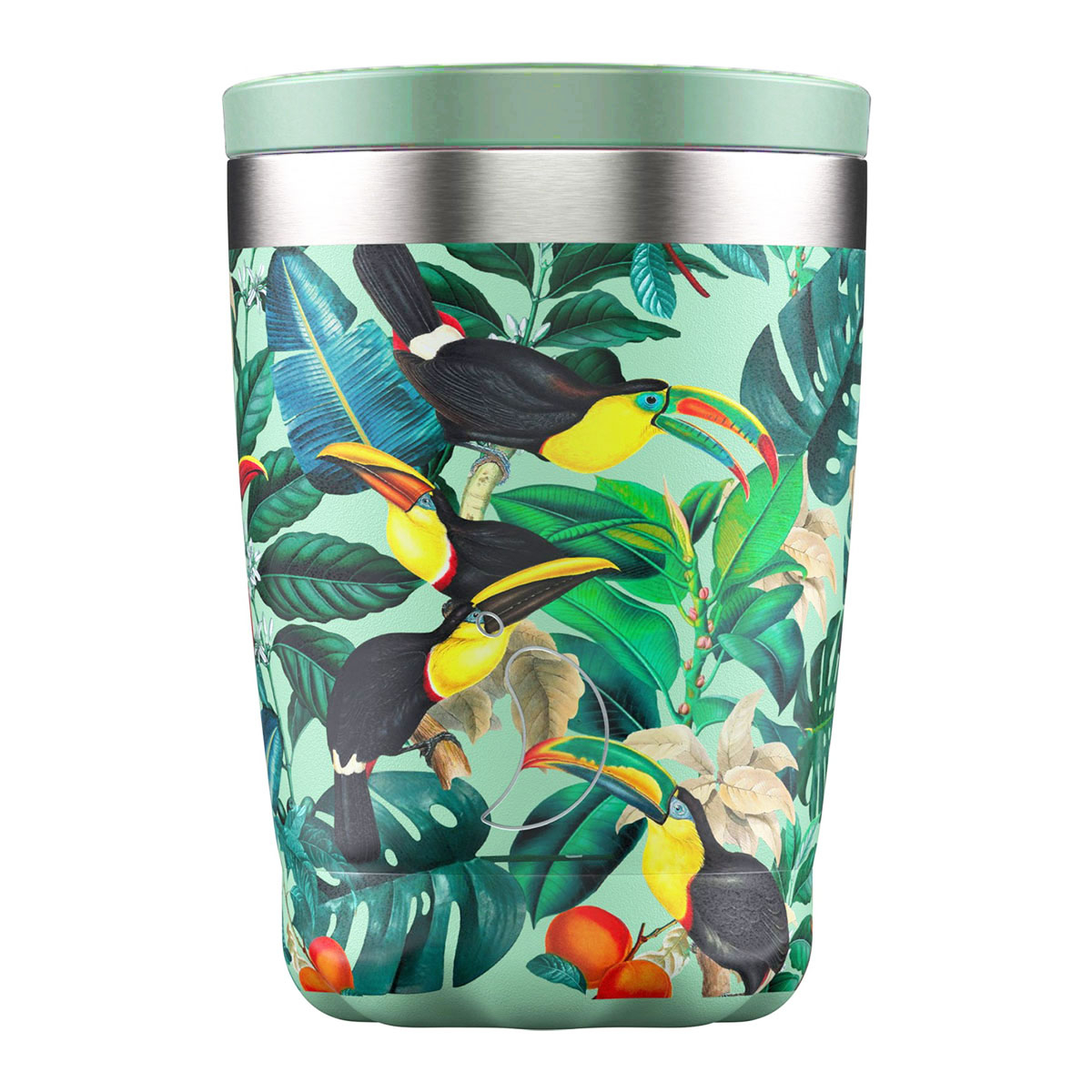 Chilly's Ποτήρι Θερμός 340ml Chilly's Cup Tropical Toucan
