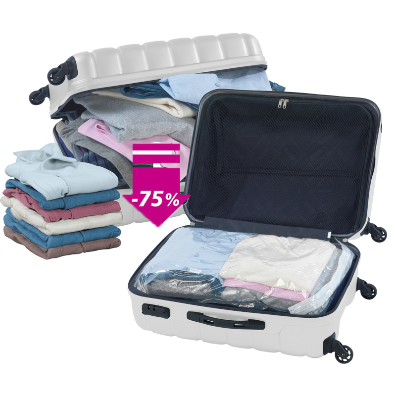 Σακούλα Αποθήκευσης Ταξιδίου Κενού Αέρος (95x60) Wenko Compression 3792780100