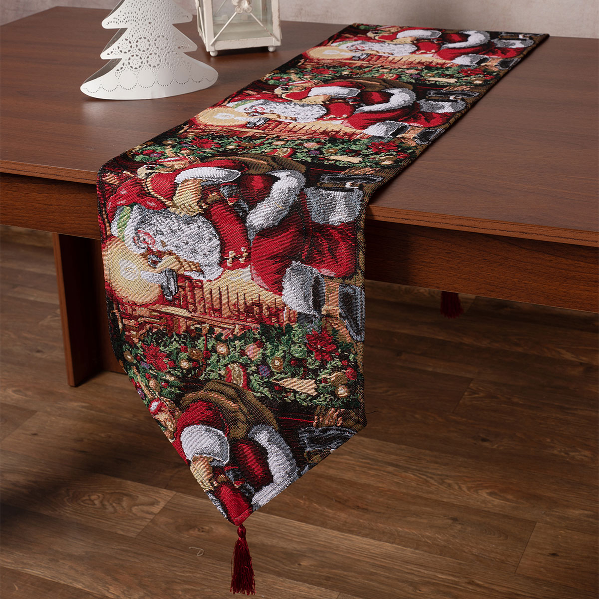 Χριστουγεννιάτικη Τραβέρσα (35×172) Silk Fashion w351-130
