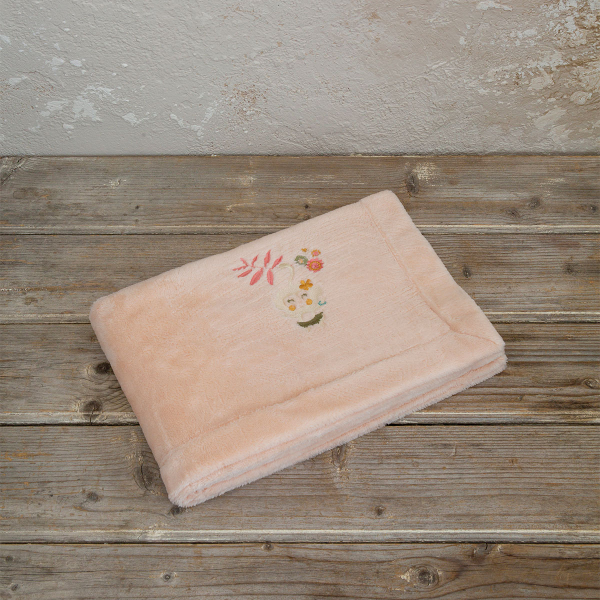 Κουβέρτα Fleece Αγκαλιάς (80x110) Nima Baby Happy Monkey