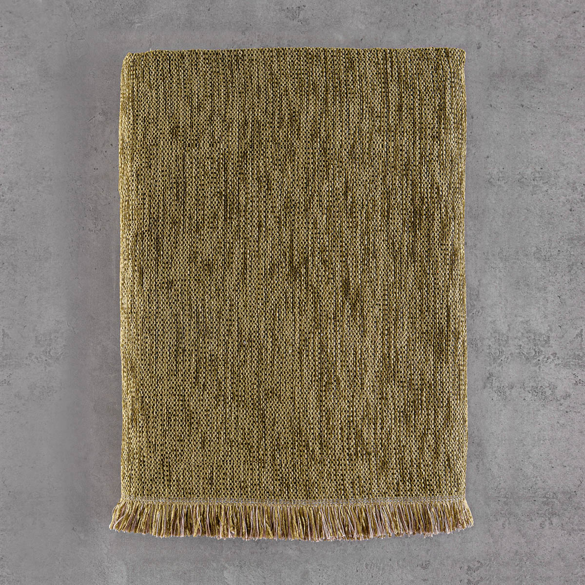 Ριχτάρι Καναπέ Διθέσιου (180X240) Rythmos Essie Khaki Home Λευκά Είδη Σαλονιού Ριχτάρια Spitishop