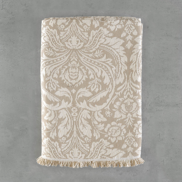 Ριχτάρι Καναπέ Τριθέσιου (180x280) Rythmos Vilano Ecru-Beige