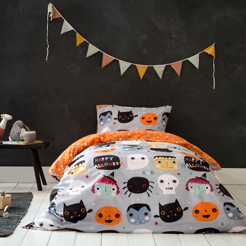 Πάπλωμα Μονό (160x240) 2 Όψεων Nima Kids Happy Halloween