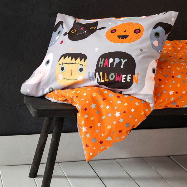 Πάπλωμα Μονό (160x240) 2 Όψεων Nima Kids Happy Halloween