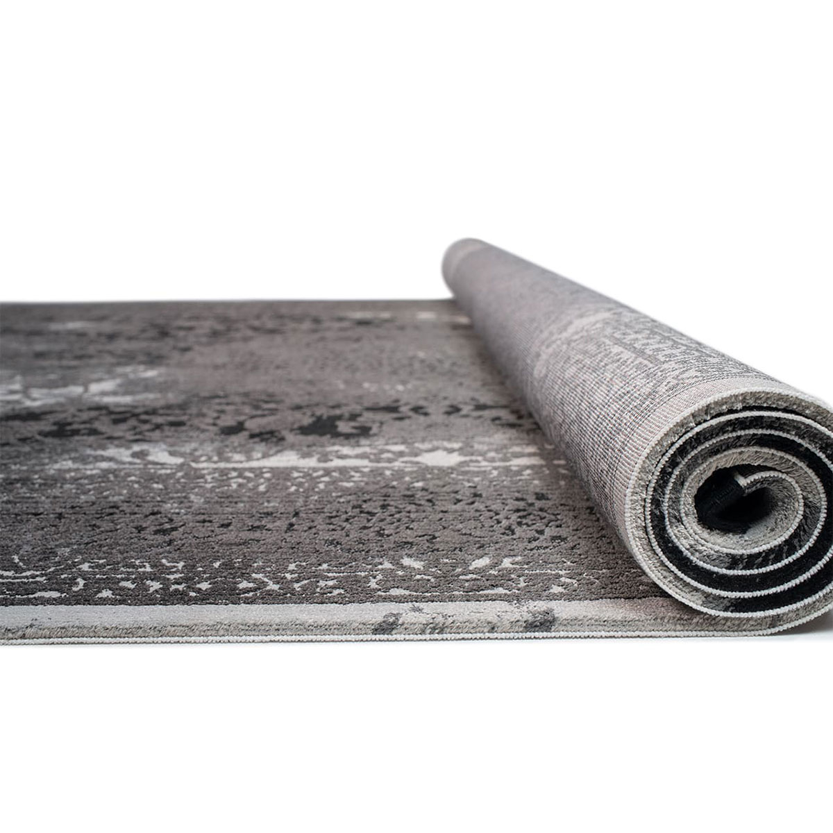 Χαλί (160X230) Βιοκαρπέτ Naf Negro 12876 A Home Χαλιά Σαλονιού Spitishop