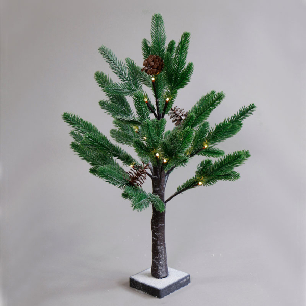 Χριστουγεννιάτικο Δέντρο 60εκ. Με Led & Βάση Aca X1024114