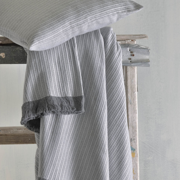 Ριχτάρι Καναπέ Τετραθέσιου (180x330) Rythmos Lines Grey