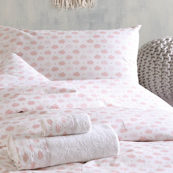 Σεντόνια Μονά (Σετ) Rythmos Cloudy Somon