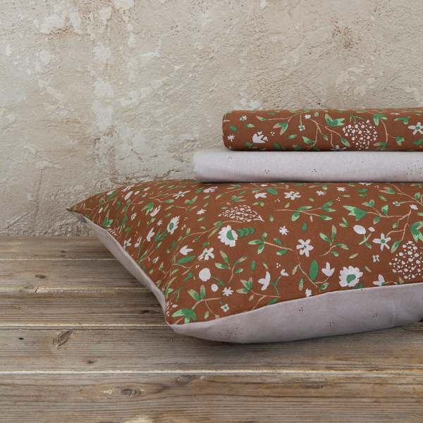 Φανελένια Σεντόνια Μονά (Σετ) Nima Bed Linen Wild Flower