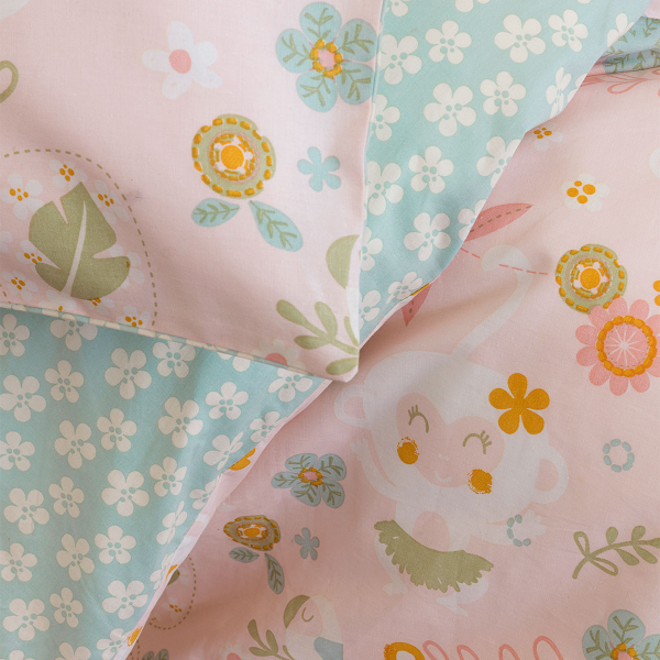 Κουβερλί Κούνιας (100x140) 2 Όψεων Nima Baby Happy Monkey