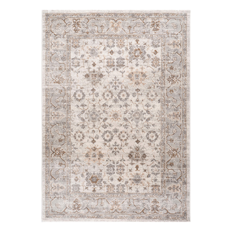 Χαλί (160x230) Polcarpet Estia 2571 D.Grey/White