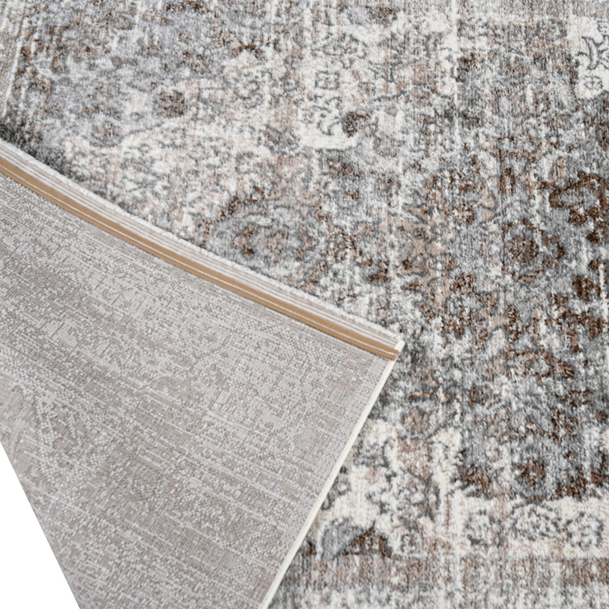 Χαλί (200X290) Polcarpet Estia 2478 L Grey White Home Χαλιά Σαλονιού Spitishop