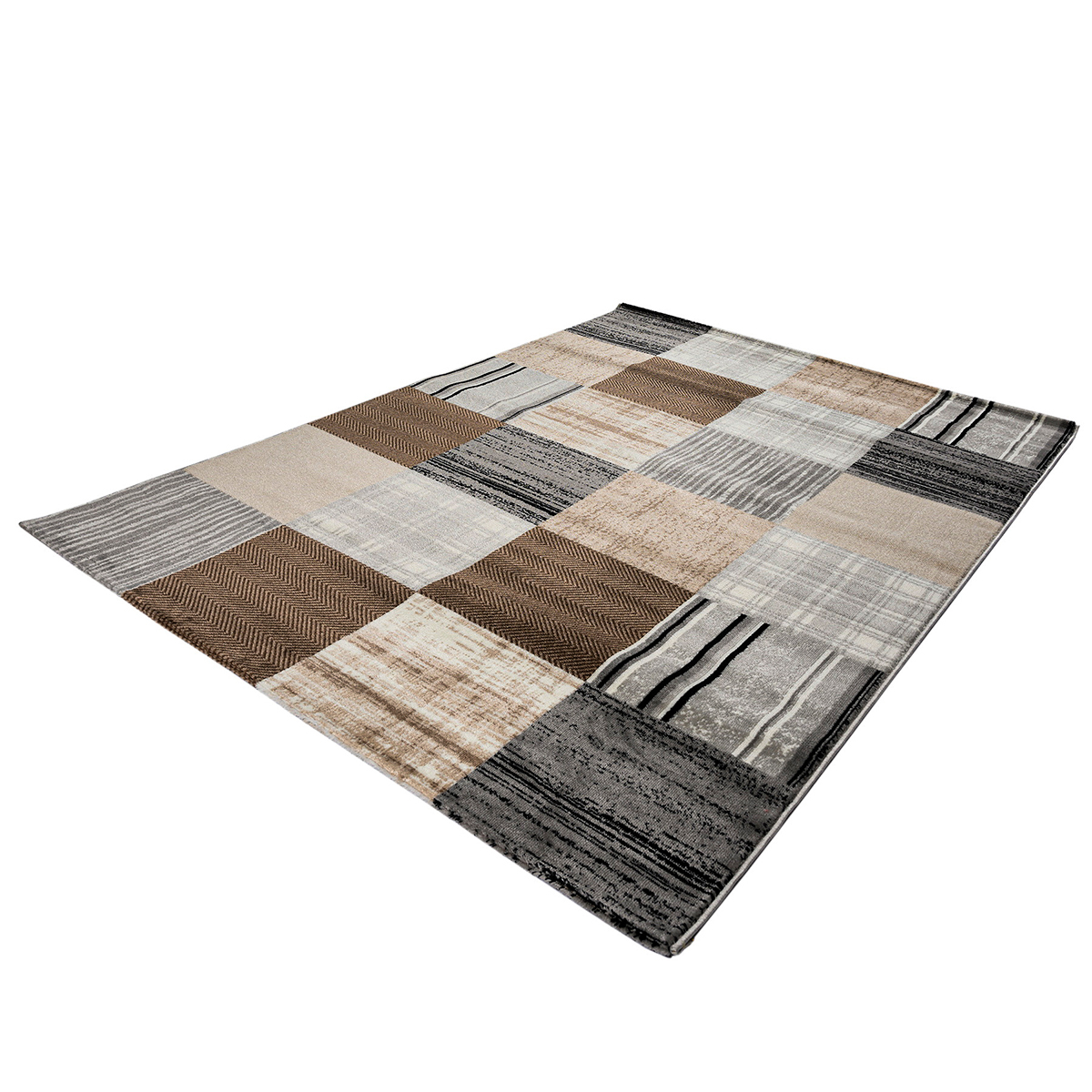 Χαλί (200X290) Polcarpet Estia 1694 Beige Grey Home Χαλιά Σαλονιού Spitishop