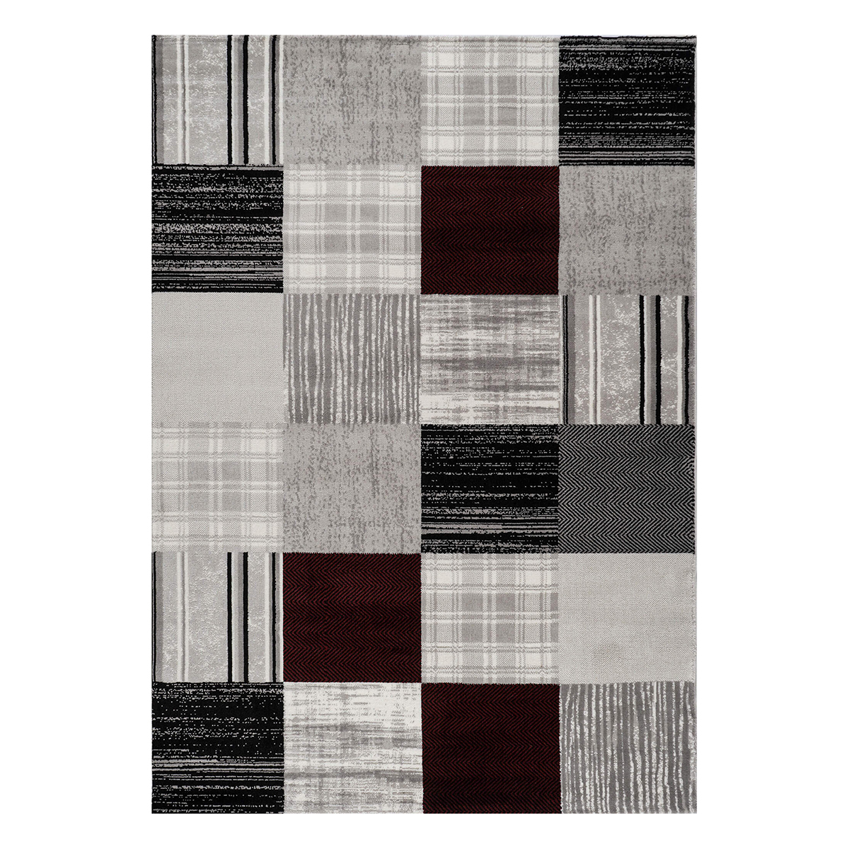 Χαλί (133×190) Polcarpet Estia 1694 Grey/Red