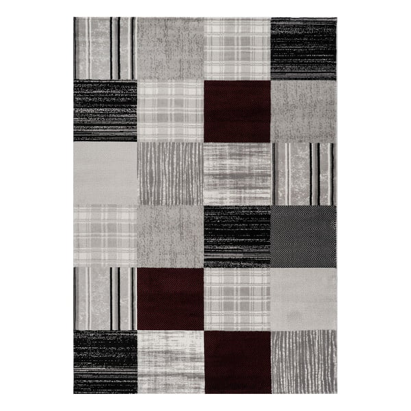Χαλί (160x230) Polcarpet Estia 1694 Grey/Red