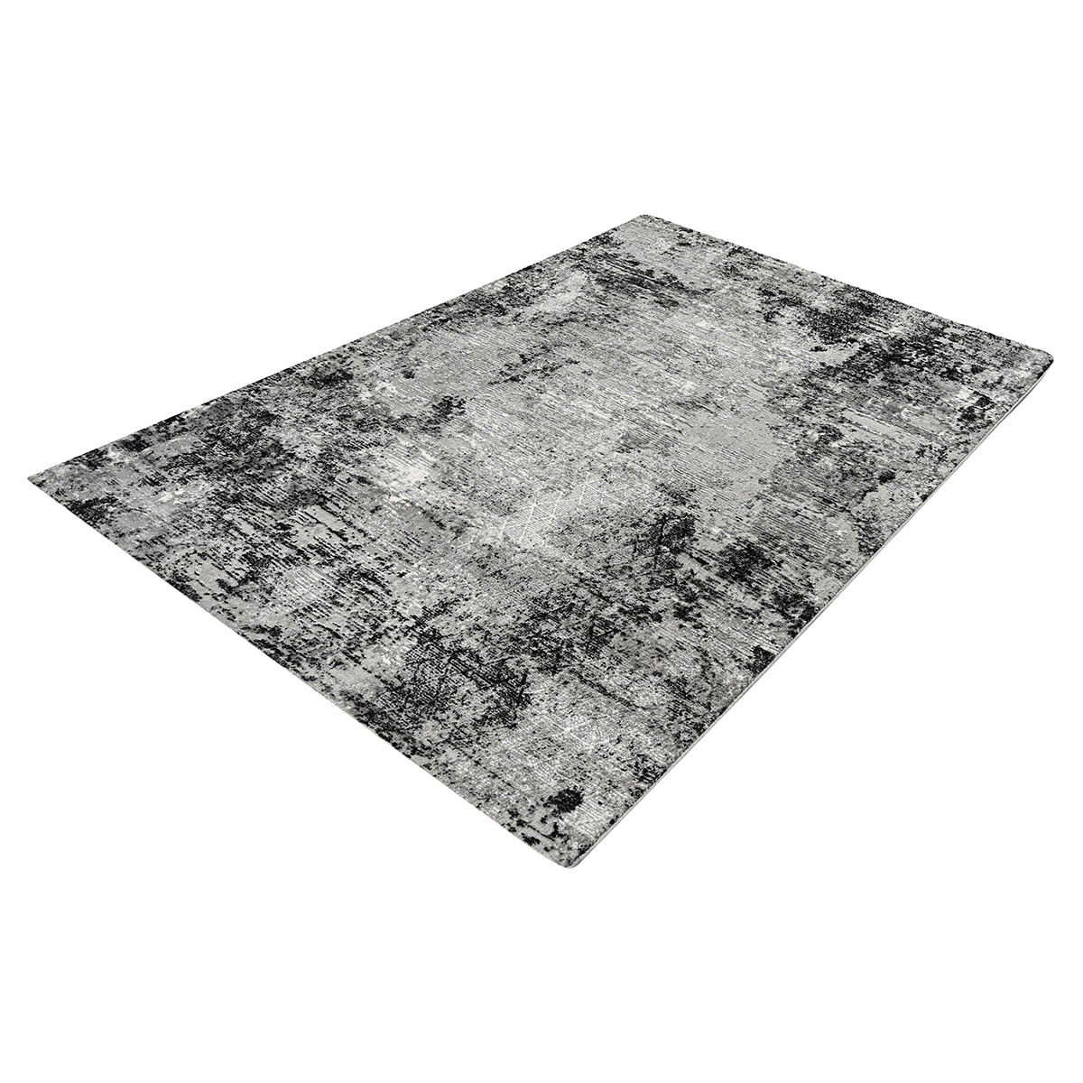 Χαλί (160X230) Polcarpet Monaco Moma Np338 Grey Black Home Χαλιά Σαλονιού Spitishop