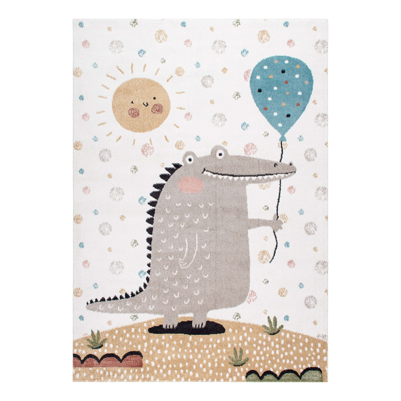 Παιδικό Χαλί (160x230) Polcarpet Carousel Dream 9909 Beige Crocodile