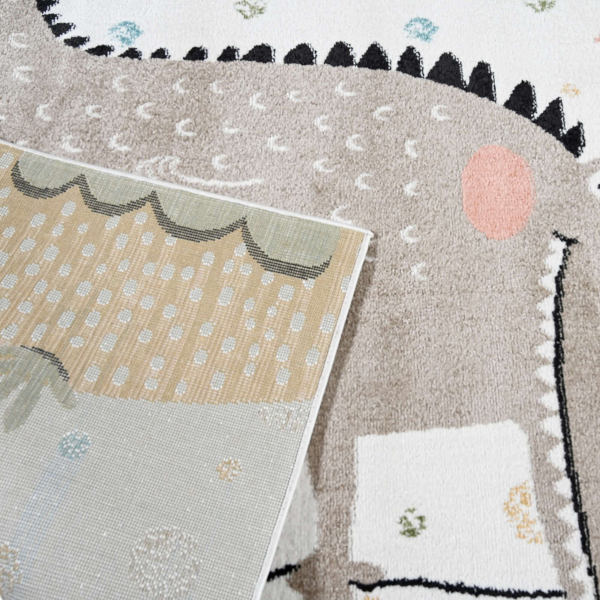 Παιδικό Χαλί (160x230) Polcarpet Carousel Dream 9909 Beige Crocodile