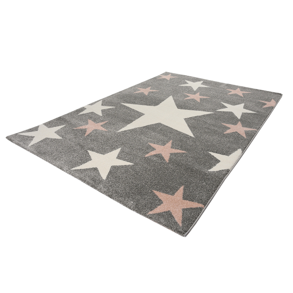 Παιδικό Χαλί (160x230) Polcarpet Star 1925 Pink Grey