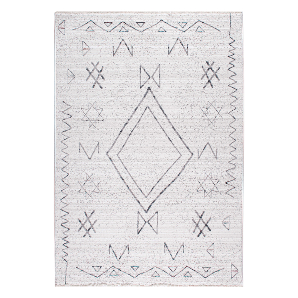 Χαλιά Κρεβατοκάμαρας (Σετ 3τμχ) Polcarpet Mystic Kilvana 3650 Silver/L.Grey