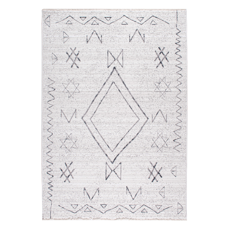 Χαλιά Κρεβατοκάμαρας (Σετ 3τμχ) Polcarpet Mystic Kilvana 3650 Silver/L.Grey